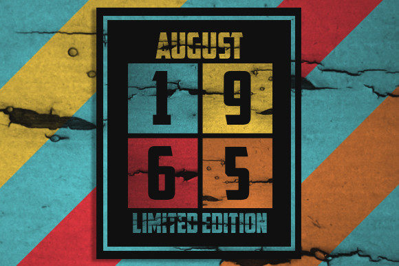 Retro August 1965 Limited Edition