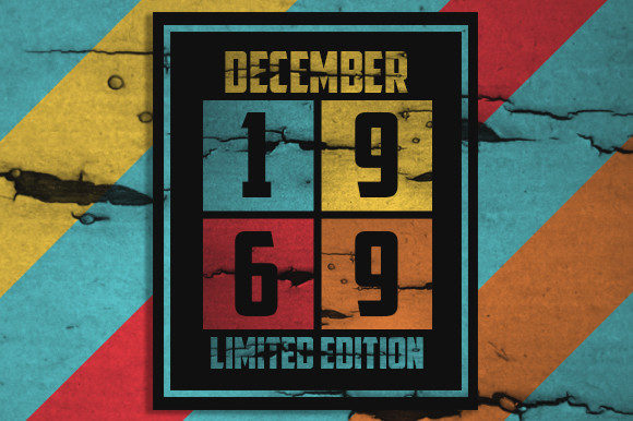 Retro December 1969 Limited Edition