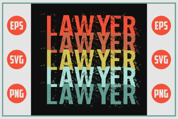 Retro Design - Lawyer