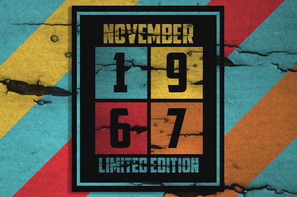 Retro November 1967 Limited Edition
