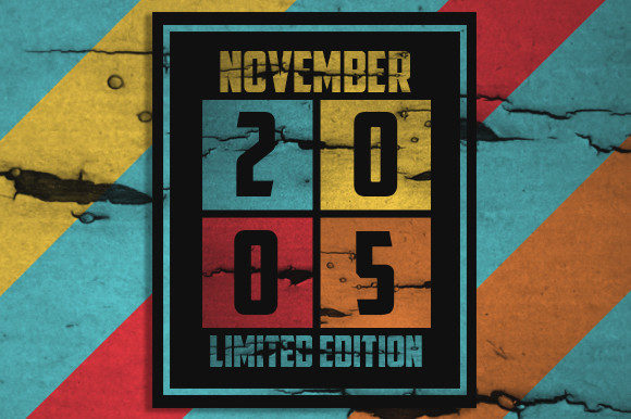 Retro November 2005 Limited Edition