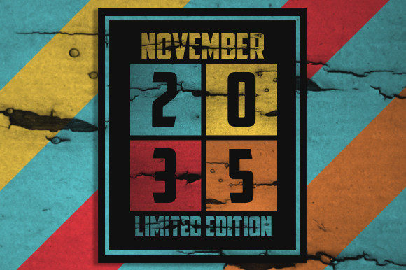 Retro November 2035 Limited Edition